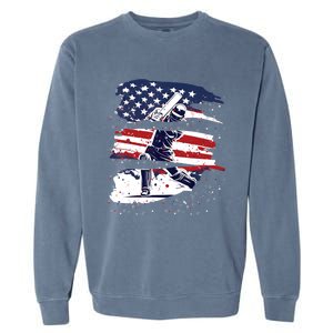 2024 Usa Cricket Jersey America Cricket In Usa Garment-Dyed Sweatshirt