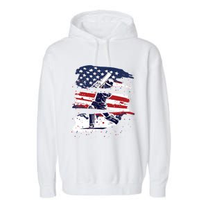 2024 Usa Cricket Jersey America Cricket In Usa Garment-Dyed Fleece Hoodie