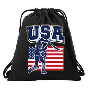 2024 Usa Cricket Jersey T20 Cricket 2024 Usa Cricket Fans Gift Drawstring Bag