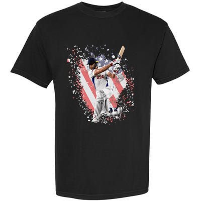 2024 Usa Cricket Jersey America Garment-Dyed Heavyweight T-Shirt