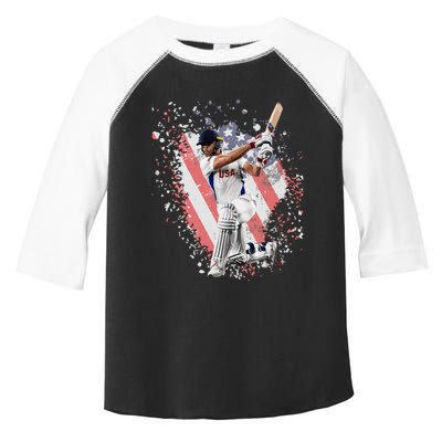 2024 Usa Cricket Jersey America Toddler Fine Jersey T-Shirt