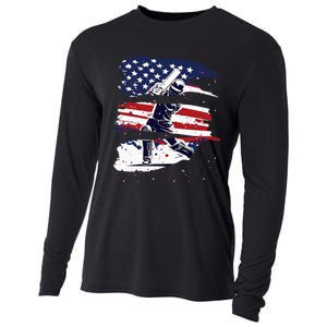 2024 Usa Cricket Jersey America Cricket Cooling Performance Long Sleeve Crew