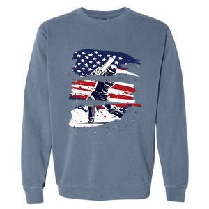 2024 Usa Cricket Jersey America Cricket Garment-Dyed Sweatshirt