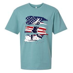 2024 Usa Cricket Jersey America Cricket Sueded Cloud Jersey T-Shirt