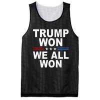 2024 Usa Flag Trump Won Mesh Reversible Basketball Jersey Tank