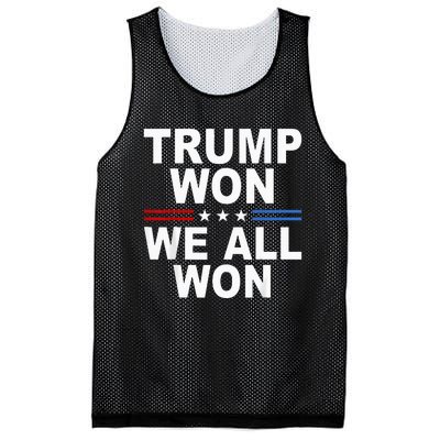 2024 Usa Flag Trump Won Mesh Reversible Basketball Jersey Tank