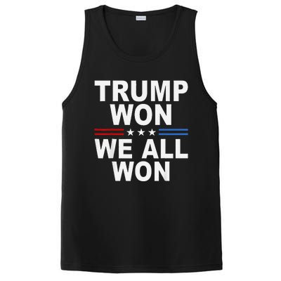 2024 Usa Flag Trump Won PosiCharge Competitor Tank