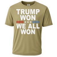 2024 Usa Flag Trump Won Cooling Performance Crew T-Shirt