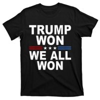 2024 Usa Flag Trump Won T-Shirt