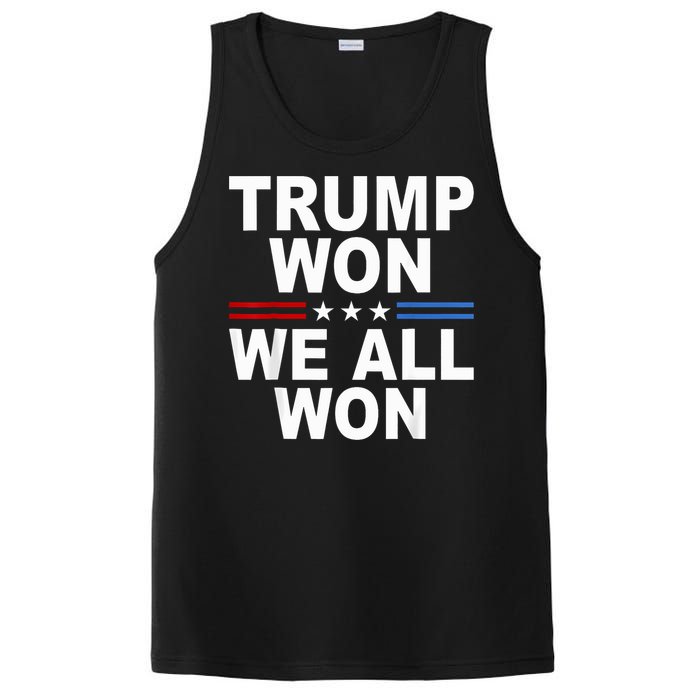 2024 Usa Flag Trump Won PosiCharge Competitor Tank