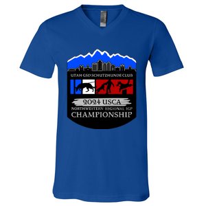 2024 Usca Northwestern Regional Championship V-Neck T-Shirt