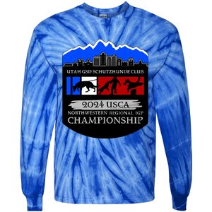 2024 Usca Northwestern Regional Championship Tie-Dye Long Sleeve Shirt