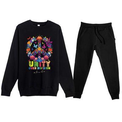 2024 Unity Over Division Premium Crewneck Sweatsuit Set