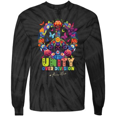 2024 Unity Over Division Tie-Dye Long Sleeve Shirt