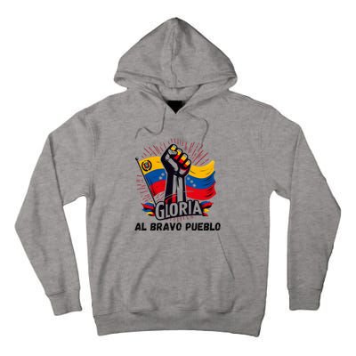 2024 Venezuela Gloria Al Bravo Venezuelan People Tall Hoodie