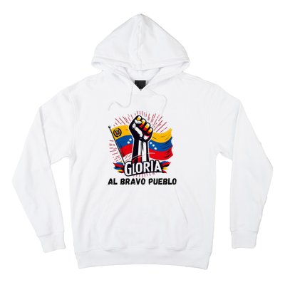 2024 Venezuela Gloria Al Bravo Venezuelan People Hoodie