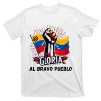 2024 Venezuela Gloria Al Bravo Venezuelan People T-Shirt