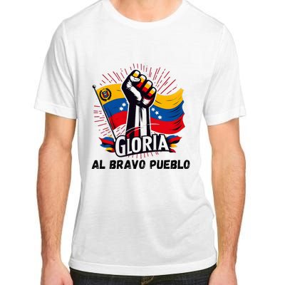 2024 Venezuela Gloria Al Bravo Venezuelan People Adult ChromaSoft Performance T-Shirt