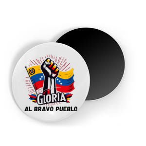 2024 Venezuela Gloria Al Bravo Venezuelan People Magnet