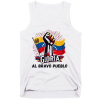 2024 Venezuela Gloria Al Bravo Venezuelan People Tank Top