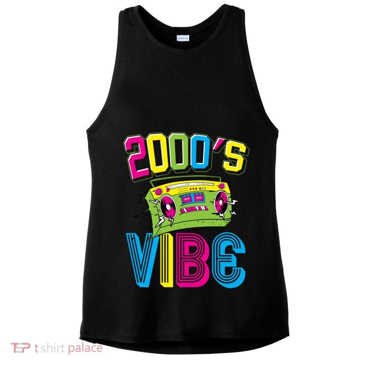 2000S Vibe Hip Hop Costume Early 2000s Party Nostalgia Gift Ladies PosiCharge Tri-Blend Wicking Tank