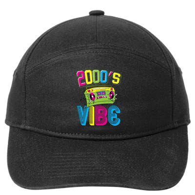 2000S Vibe Hip Hop Costume Early 2000s Party Nostalgia Gift 7-Panel Snapback Hat