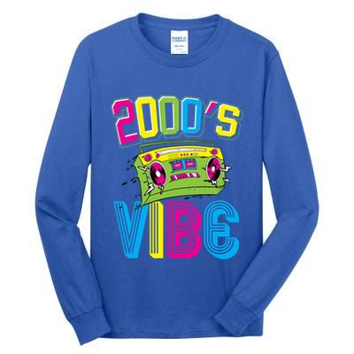 2000S Vibe Hip Hop Costume Early 2000s Party Nostalgia Gift Tall Long Sleeve T-Shirt