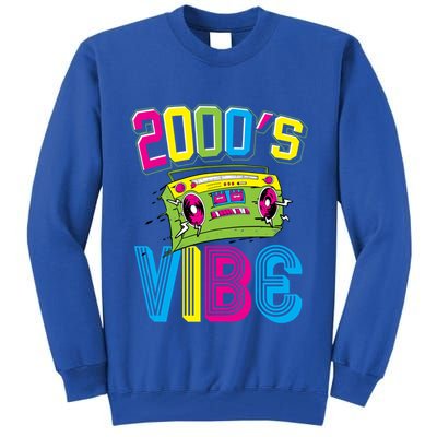 2000S Vibe Hip Hop Costume Early 2000s Party Nostalgia Gift Tall Sweatshirt