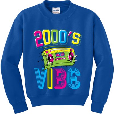 2000S Vibe Hip Hop Costume Early 2000s Party Nostalgia Gift Kids Sweatshirt
