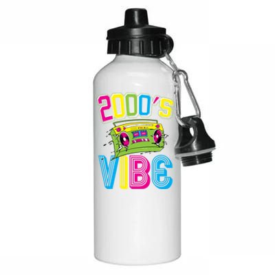 2000S Vibe Hip Hop Costume Early 2000s Party Nostalgia Gift Aluminum Water Bottle 