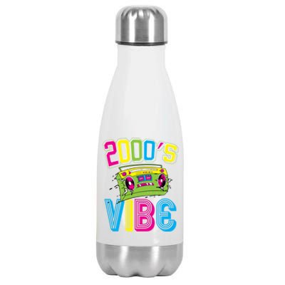 2000S Vibe Hip Hop Costume Early 2000s Party Nostalgia Gift Stainless Steel Insulated Water Bottle