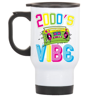 2000S Vibe Hip Hop Costume Early 2000s Party Nostalgia Gift Stainless Steel Travel Mug