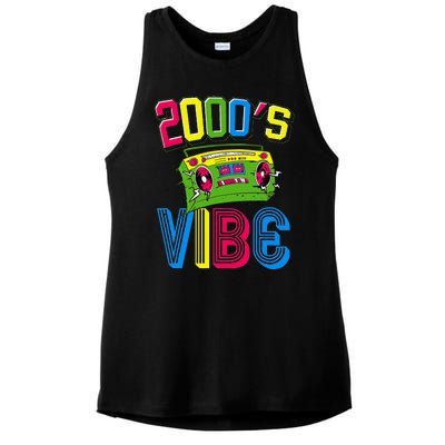 2000S Vibe Hip Hop Costume Party Nostalgia Ladies PosiCharge Tri-Blend Wicking Tank