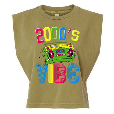 2000S Vibe Hip Hop Costume Party Nostalgia Garment-Dyed Women's Muscle Tee