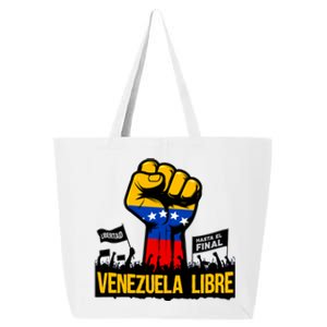 2024 Venezuela Libre Bandera De Venezuela Venezolano 25L Jumbo Tote