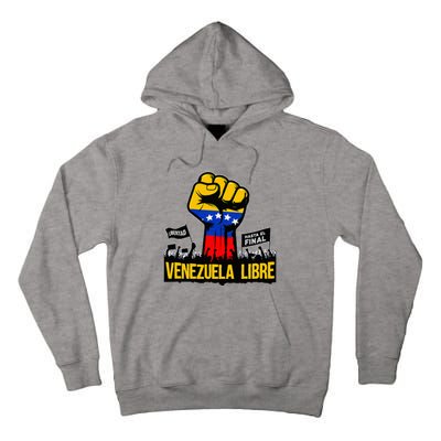 2024 Venezuela Libre Bandera De Venezuela Venezolano Tall Hoodie