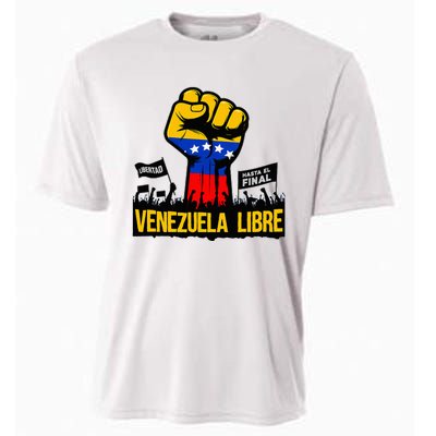 2024 Venezuela Libre Bandera De Venezuela Venezolano Cooling Performance Crew T-Shirt