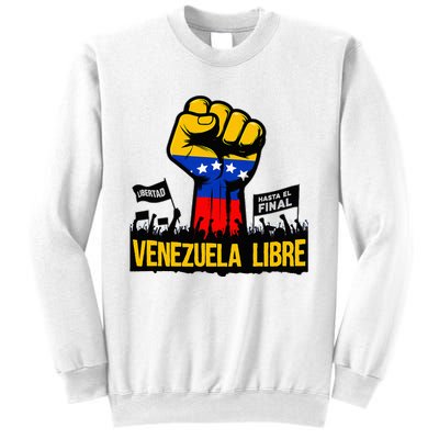 2024 Venezuela Libre Bandera De Venezuela Venezolano Sweatshirt