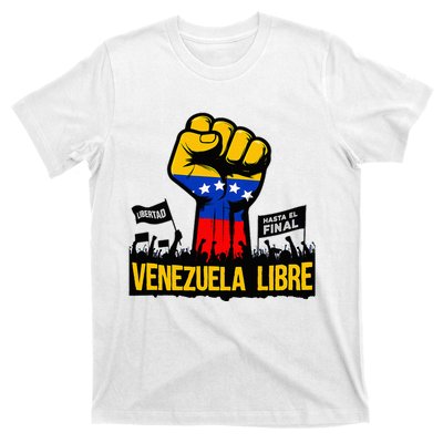 2024 Venezuela Libre Bandera De Venezuela Venezolano T-Shirt