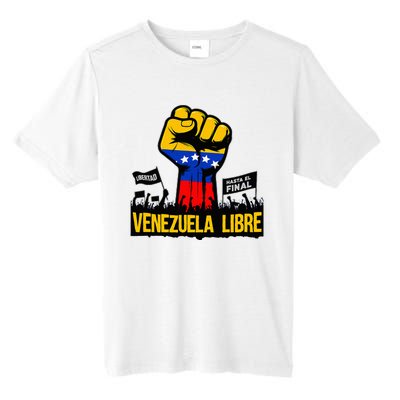 2024 Venezuela Libre Bandera De Venezuela Venezolano Tall Fusion ChromaSoft Performance T-Shirt