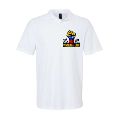 2024 Venezuela Libre Bandera De Venezuela Venezolano Softstyle Adult Sport Polo