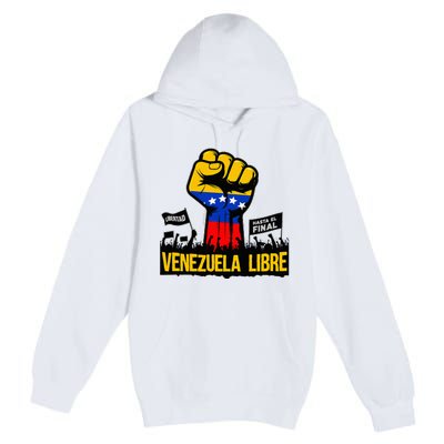 2024 Venezuela Libre Bandera De Venezuela Venezolano Premium Pullover Hoodie