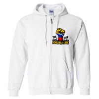 2024 Venezuela Libre Bandera De Venezuela Venezolano Full Zip Hoodie