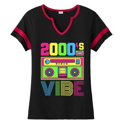 2000s Vibe Outfit 2000s Hip Hop Costume Early 2000s Fashion Ladies Halftime Notch Neck Tee