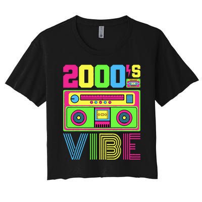 2000s Vibe Outfit 2000s Hip Hop Costume Early 2000s Fashion Women's Crop Top Tee