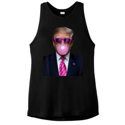 2024 Vote President Funny Cute Ladies PosiCharge Tri-Blend Wicking Tank