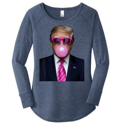 2024 Vote President Funny Cute Women's Perfect Tri Tunic Long Sleeve Shirt