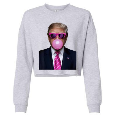 2024 Vote President Funny Cute Cropped Pullover Crew