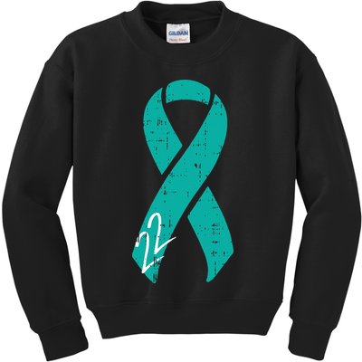 22 Veteran Suicide Prevention Ptsd Awareness Patriotic Gifts Kids Sweatshirt