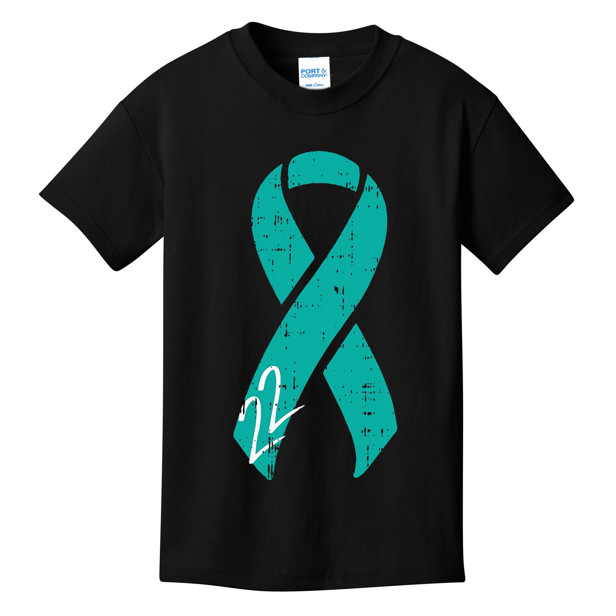 22 Veteran Suicide Prevention Ptsd Awareness Patriotic Gifts Kids T-Shirt